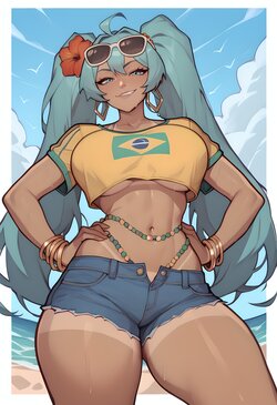 Modeus14 - Brazilian Miku (AI Generated)