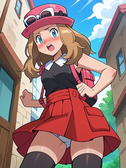 Serena (セレナ) - Pokemon XY [ DarkMarauderX ] [ AI Generated ]