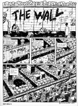 Heavy Metal Magazine Presents: The Wall by Peter Kuper (1990)