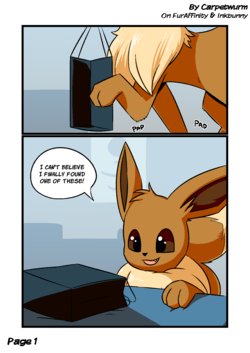 [Carpetwurm] Eevee's Tentacle Box (Pokemon)