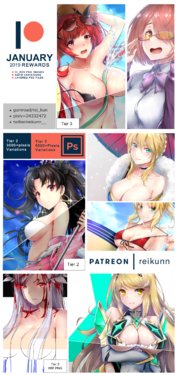 [Rei_kun] Patreon rewards January 2019