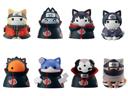 Naruto: Shippuden Nyaruto! Mega Cat Project Defense Battle of Village of Konoha! Boxed Set of 8 Figures (With Gift)  [bigbadtoystore.com]