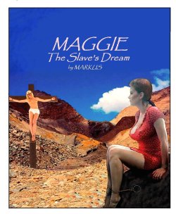 Marcus:Maggie on the cross(WARNING CRUCIFIXION AND GURO)