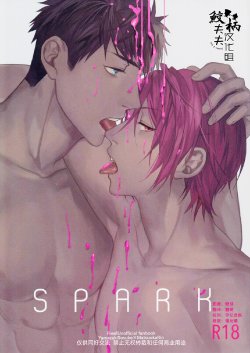 (Hoeru! SHARK!!) [SAKEPAPA (Ooki)] SPARK (Free!) [Chinese] [鲛柄夫夫汉化组]