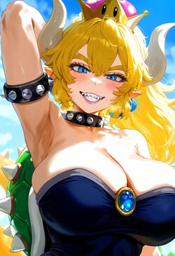 [ginto_ai] bowsette (mario) Bwc 200p - request (Patreon) (AI Generated)