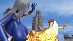 [yoidore] Ultraman Nexia's lactation fire fighting