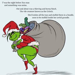 [Pixxxel] T'was the Night before Xxx-mas... (How the Grinch stole Christmas) [English]