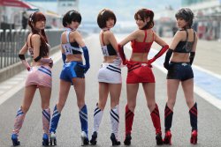 Evangelion Race Queens Cosplay