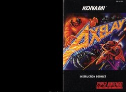 Axelay (1993) - SNES Manual