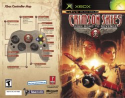 Crimson Skies (Xbox) Game Manual