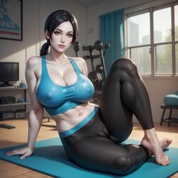 [AI generated] Wii Fit Trainer (vilacrym)