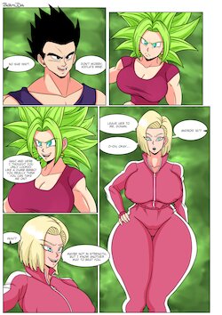 (Bermuda art) Kefla vs Android 18