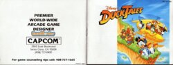 Ducktales NES And Gameboy Manuals