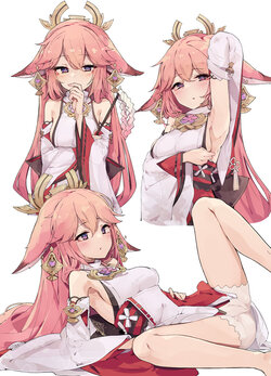 [Fanbox] (Pkpkpppk) Yae miko