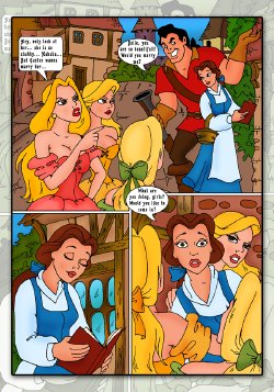 Blondy triplet (Beauty and the Beast)