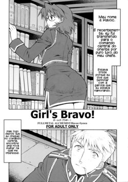 (C66) [Totsugeki Wolf (Yuuki Mitsuru)] Girl's Bravo! (Fullmetal Alchemist) [Portuguese] [Kokku]
