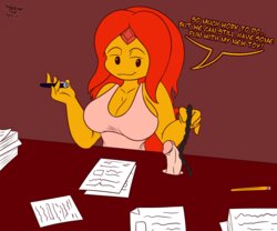 [ShadowTheSpirit] Flame Princess Femdom (Adventure Time)