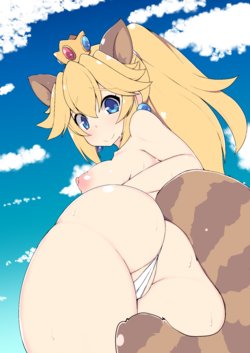 [Higetora] Tanuki Peach (Super Mario Brothers)