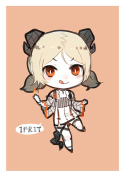 Arknights Character Fan Art Gallery - Ifrit