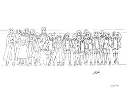 Mai Otome Animation Reference Materials Settei