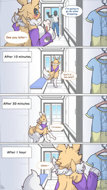 [Hinata] Renamon's stay at home (Digimon)