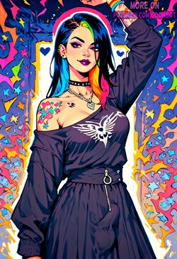 [Goonbot] Colorful Alt Girls(Ongoing)[AI Generated]