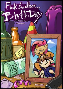 [WhatEverBender] Flock Together...Birthday / Ellos se Juntan en Cumpleaños (My Little Pony: Friendship is Magic) (gif) [Spanish] [Red Fox Makkan]