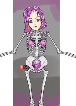 Skeleton Girl Image set 12p no text