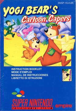 Yogi Bear's Cartoon Capers (1994) - SNES Manual