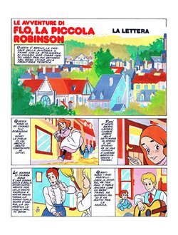 Le avventure di Flo, La Piccola Robinson - La Lettera