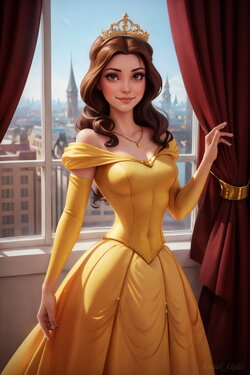 ANGELLIGHT - Belle (Textless) [AI Generated]