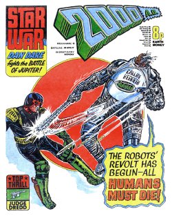2000 AD #9-17 Judge Dredd: Robots & Robot Wars