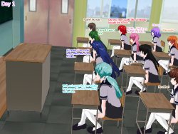 3DCG Classroom Bimbofication