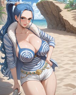 Nefertari Vivi hentai in One Piece [AI Generated]