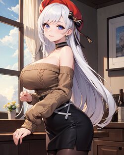 Belfast | Azurlane [AI Generated]