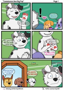 [Marvispot84arts] New Big Pup (PAW Patrol)