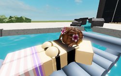 Lavender Pipspeak bikini Roblox OC gallery