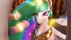 [Clopician] Celestia's Special Facial Treatment (My Little Pony)