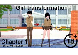 Girl transformation (Chapter 1 )EN