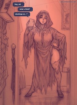 Artwork,Sketches, and Pinups [Romulo Melkor Mancin] - 7 . Halloween 2021 - english