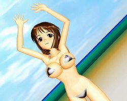 Yukiho Hagiwara's bikini dance