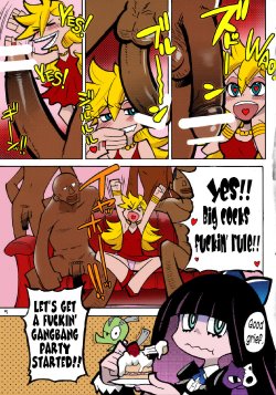 (C79) [Okina Keikaku (Shiwasu no Okina)] PANTY (Panty & Stocking with Garterbelt) [English] =LWB= [Colorized]