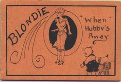 Blondie in "When Hubb'y's Away" [English]