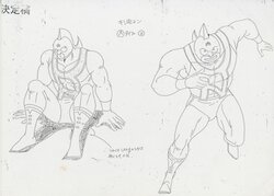 Kinnikuman Model Sheets