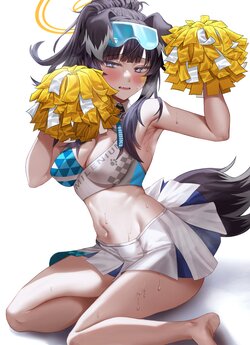 [NomPang] Nekozuka Hibiki Cheerleader Ver. (Blue Archive)