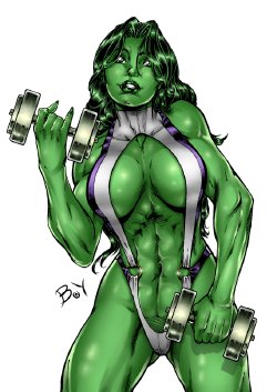 Muscle Females 6