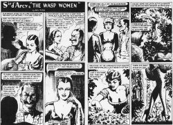 [John Willie] Sweet Gwendoline - The Wasp Woman