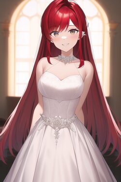 Bride Ginger [AI Generated]