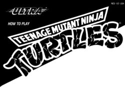 NES TMNT Manual