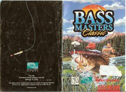 Bass Masters Classic (1995) - SNES Manual